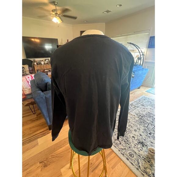 CHAMPION BLACK WITH RED LOGO TSHIRT MENS XL - Picture 6 of 7